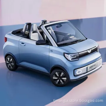 Chinese Electric Car Double-Door and Two-Seat Wuling Mini EV Convertible Electric Car 2023 Low Price of New Energy Vehicles